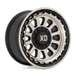 XD Wheels XD856 Omega 20x10 Satin Black w/Bronze Tint -18mm ET 78.1mm CB Custom BP wheel