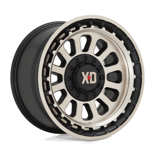 XD Wheels XD856 Omega 17x9 Satin Black w/Bronze Tint wheel