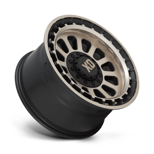 XD Wheels XD856 Omega 20x10 Satin Black w/Bronze Tint -18mm ET 125.1mm CB 8x165.1 wheel