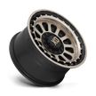 XD Wheels XD856 Omega 17x9 Satin Black w/Bronze Tint wheel