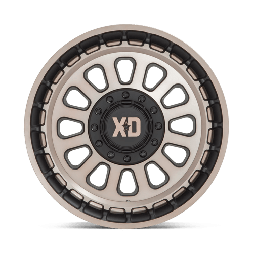 XD Wheels XD856 Omega 20x10 Satin Black w/Bronze Tint -18mm ET 125.1mm CB 8x165.1 wheel