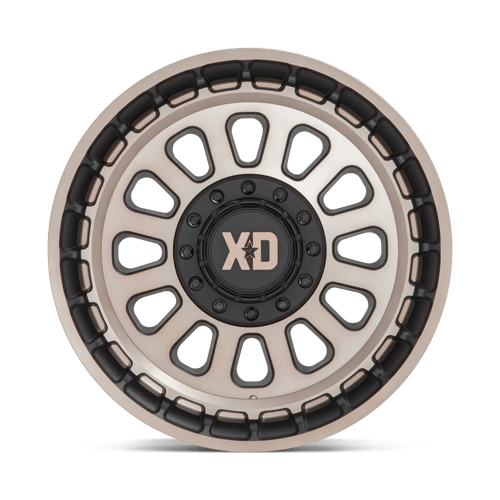 XD Wheels XD856 Omega 17x9 Satin Black w/Bronze Tint wheel