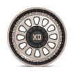 XD Wheels XD856 Omega 17x9 Satin Black w/Bronze Tint wheel