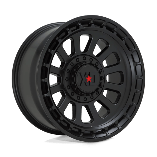 XD Wheels XD856 Omega 20x10 Satin Black -18mm ET 125.1mm CB 8x165.1 wheel