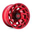 XD Wheels XD860 Onslaught 20x10 Candy Red -18mm ET 71.5mm CB 5x127 wheel