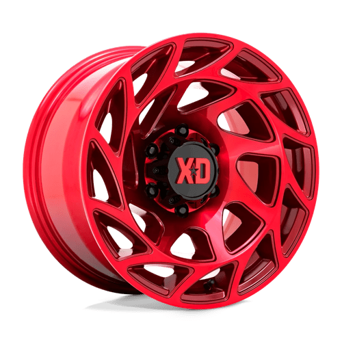 XD Wheels XD860 Onslaught 20x12 Candy Red -44mm ET 87.1mm CB 6x135 wheel