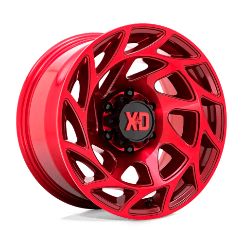 XD Wheels XD860 Onslaught 20x12 Candy Red -44mm ET 71.5mm CB 5x127 wheel