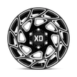 XD Wheels XD860 Onslaught 20x10 Gloss Black Milled -18mm ET 71.5mm CB 5x127 wheel
