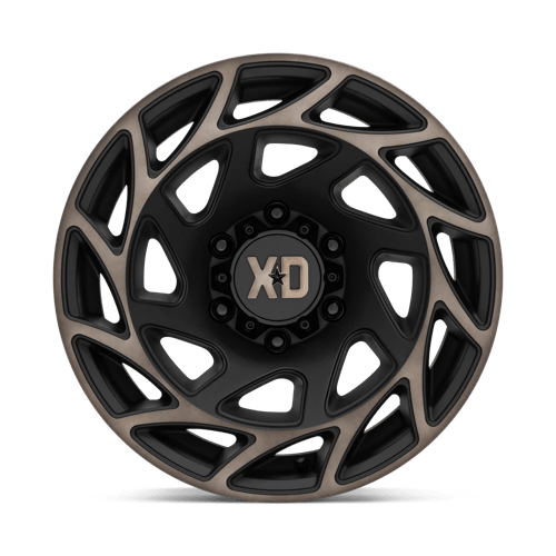 XD Wheels XD860 Onslaught 20x10 Satin Black w/Bronze Tint -18mm ET 125.1mm CB 8x165.1 wheel