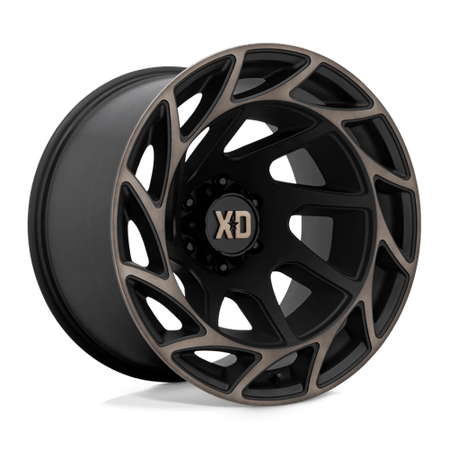 XD Wheels XD860 Onslaught 20x12 Satin Black w/Bronze Tint -44mm ET 106.1mm CB 6x139.7 wheel
