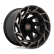 XD Wheels XD860 Onslaught 20x12 Satin Black w/Bronze Tint -44mm ET 87.1mm CB 6x135 wheel