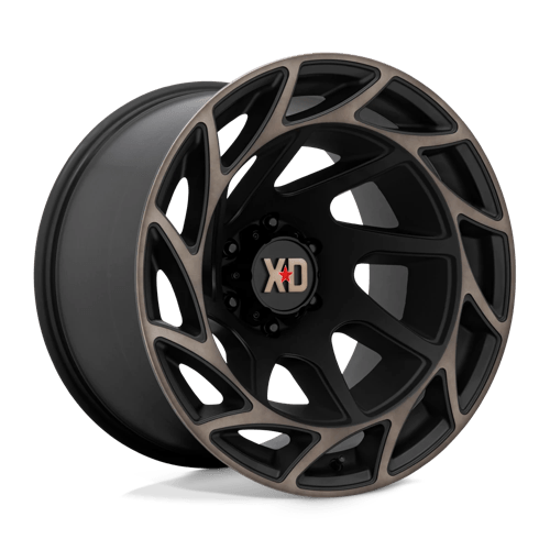 XD Wheels XD860 Onslaught 20x12 Satin Black w/Bronze Tint -44mm ET 106.1mm CB 6x139.7 wheel