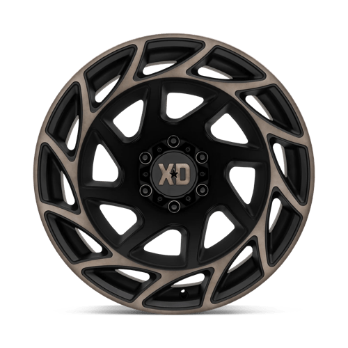 XD Wheels XD860 Onslaught 20x12 Satin Black w/Bronze Tint -44mm ET 106.1mm CB 6x139.7 wheel