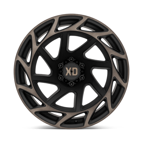 XD Wheels XD860 Onslaught 22x12 Satin Black w/Bronze Tint -44mm ET 106.1mm CB 6x139.7 wheel