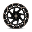 XD Wheels XD860 Onslaught 22x12 Satin Black w/Bronze Tint -44mm ET 106.1mm CB 6x139.7 wheel