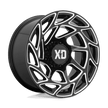 XD Wheels XD860 Onslaught 20x10 Gloss Black Milled -18mm ET 125.1mm CB 8x170 wheel