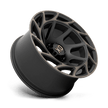XD Wheels XD860 Onslaught 20x10 Satin Black w/Bronze Tint -18mm ET 106.1mm CB 6x139.7 wheel