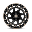 XD Wheels XD860 Onslaught 20x10 Satin Black w/Bronze Tint -18mm ET 106.1mm CB 6x139.7 wheel