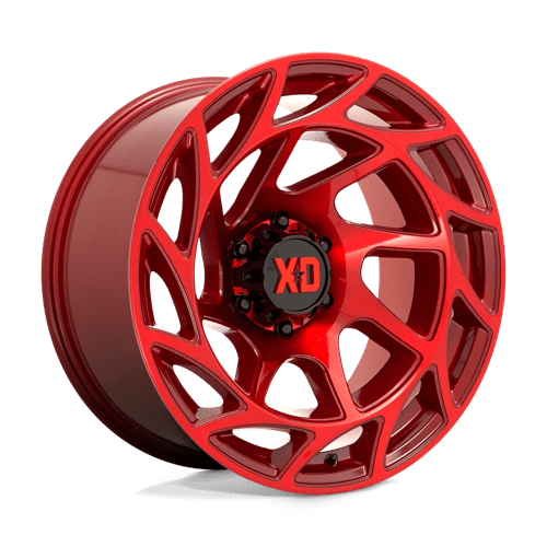 XD Wheels XD860 Onslaught 20x10 Candy Red -18mm ET 106.1mm CB 6x139.7 wheel