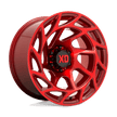 XD Wheels XD860 Onslaught 20x10 Candy Red -18mm ET 106.1mm CB 6x139.7 wheel