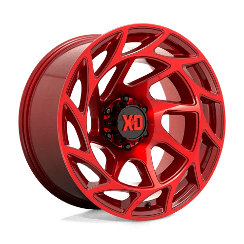 XD Wheels XD860 Onslaught 20x10 Candy Red -18mm ET 106.1mm CB 6x139.7 wheel