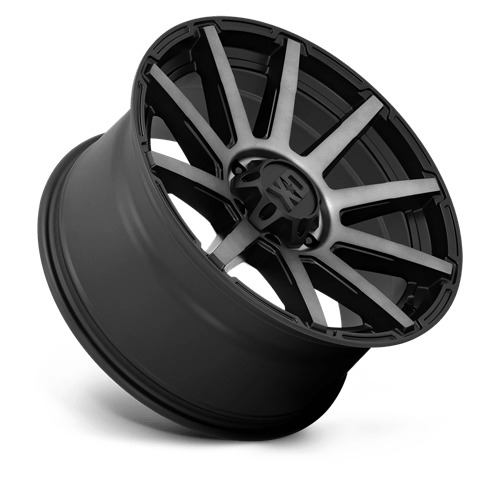XD Wheels XD847 Outbreak 20x9 Satin Black w/Gray Tint wheel
