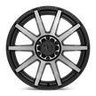 XD Wheels XD847 Outbreak 20x9 Satin Black w/Gray Tint wheel