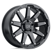 Black Rhino Hard Alloys Oceano 20x9.5 Gloss Gun Black w/SS Bolts -18mm ET 71.5mm CB 5x127