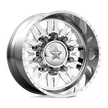 American Force Omen SD forged wheels in polished finish, three-quarter view