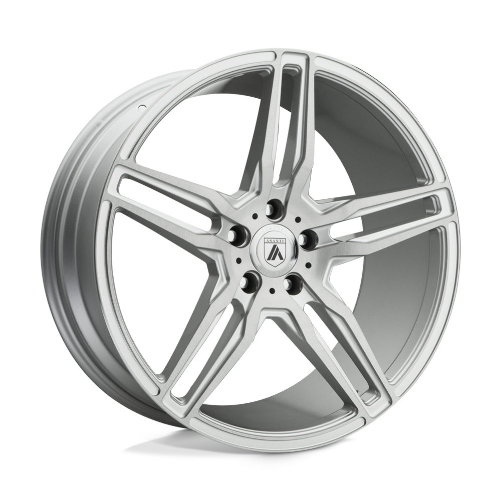 Asanti Wheels ABL12 Orion 19x9.5 Brushed Silver w/Carbon Inserts 25mm ET 74.1mm CB 5x120