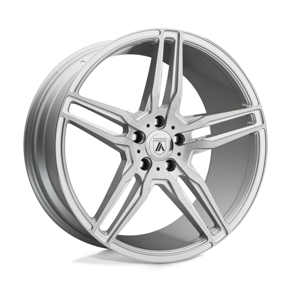 Asanti Wheels ABL12 Orion 19x9.5 Brushed Silver w/Carbon Inserts 25mm ET 74.1mm CB 5x120