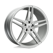 Asanti Wheels ABL12 Orion 19x9.5 Brushed Silver w/Carbon Inserts 25mm ET 74.1mm CB 5x120