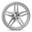 Asanti Wheels ABL12 Orion 19x9.5 Brushed Silver w/Carbon Inserts 25mm ET 74.1mm CB 5x120