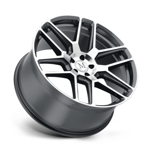 Mandrus Otto 20x10 Gunmetal w/Mirror Cut Face 40mm ET 66.56mm CB 5x112