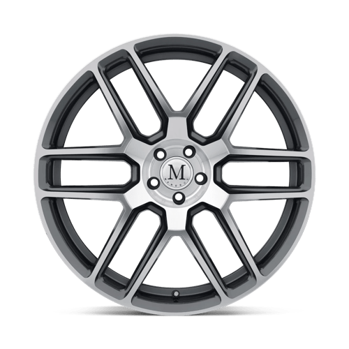 Mandrus Otto 20x10 Gunmetal w/Mirror Cut Face 40mm ET 66.56mm CB 5x112