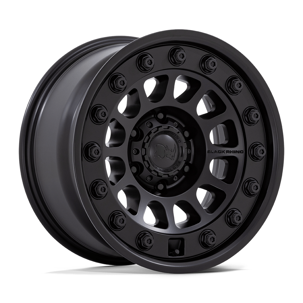 Black Rhino Hard Alloys BR012 Outback 17x8 Matte Black 40mm ET 84.1mm CB 6x130
