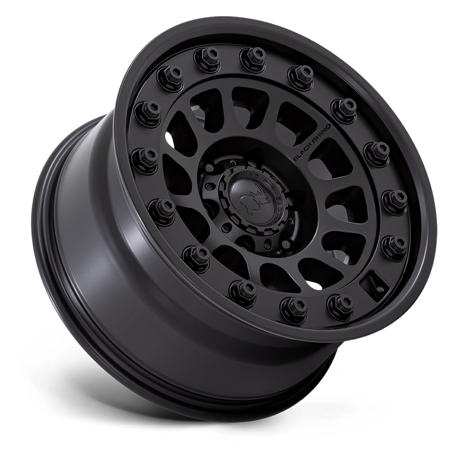 Black Rhino Hard Alloys BR012 Outback 17x8 Matte Black 40mm ET 84.1mm CB 6x130