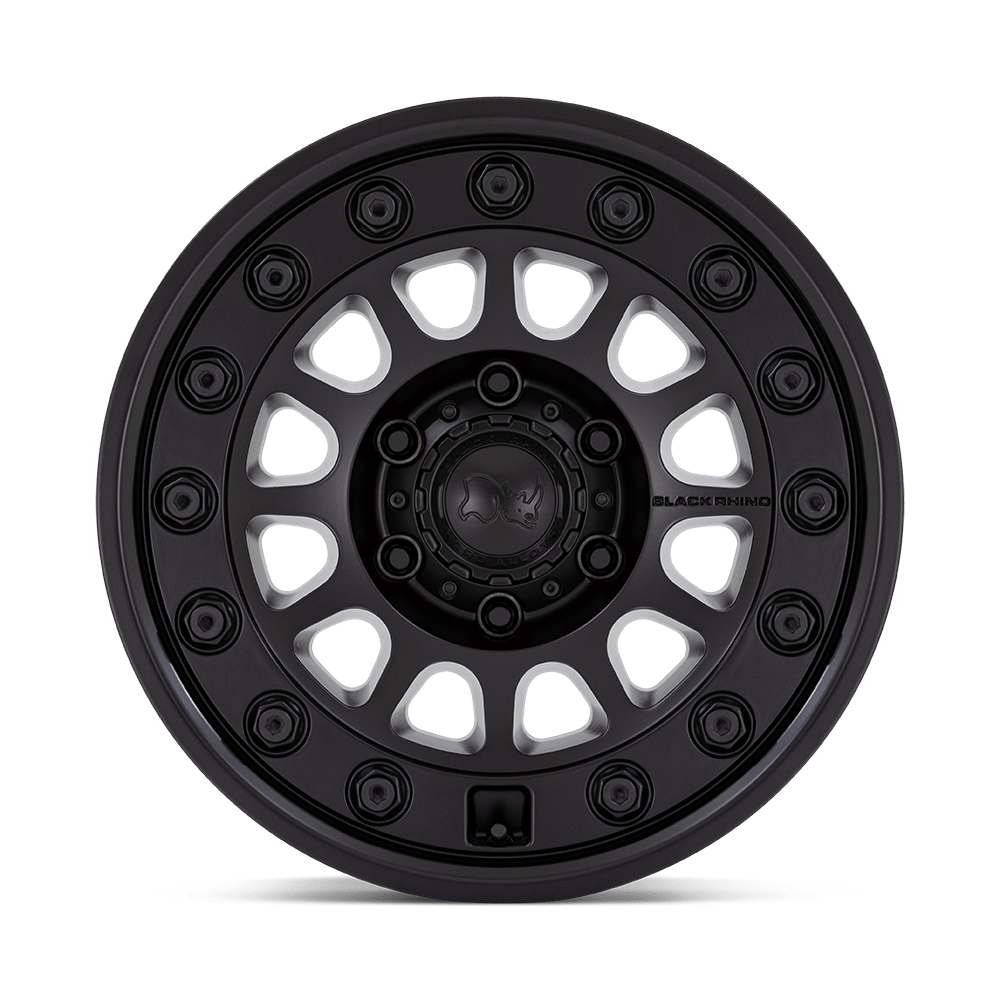 Black Rhino Hard Alloys BR012 Outback 17x8 Matte Black 40mm ET 84.1mm CB 6x130