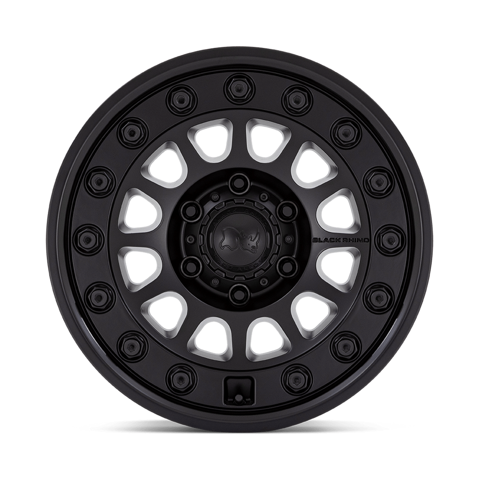 Black Rhino Hard Alloys BR012 Outback 17x8 Matte Black 40mm ET 84.1mm CB 6x130