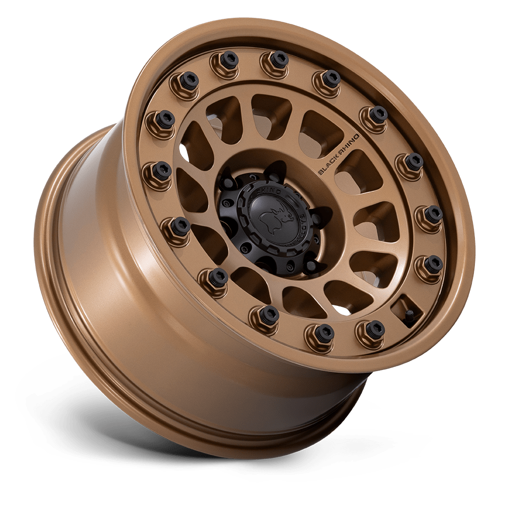Black Rhino Hard Alloys BR012 Outback 17x8 Matte Bronze 40mm ET 84.1mm CB 6x130