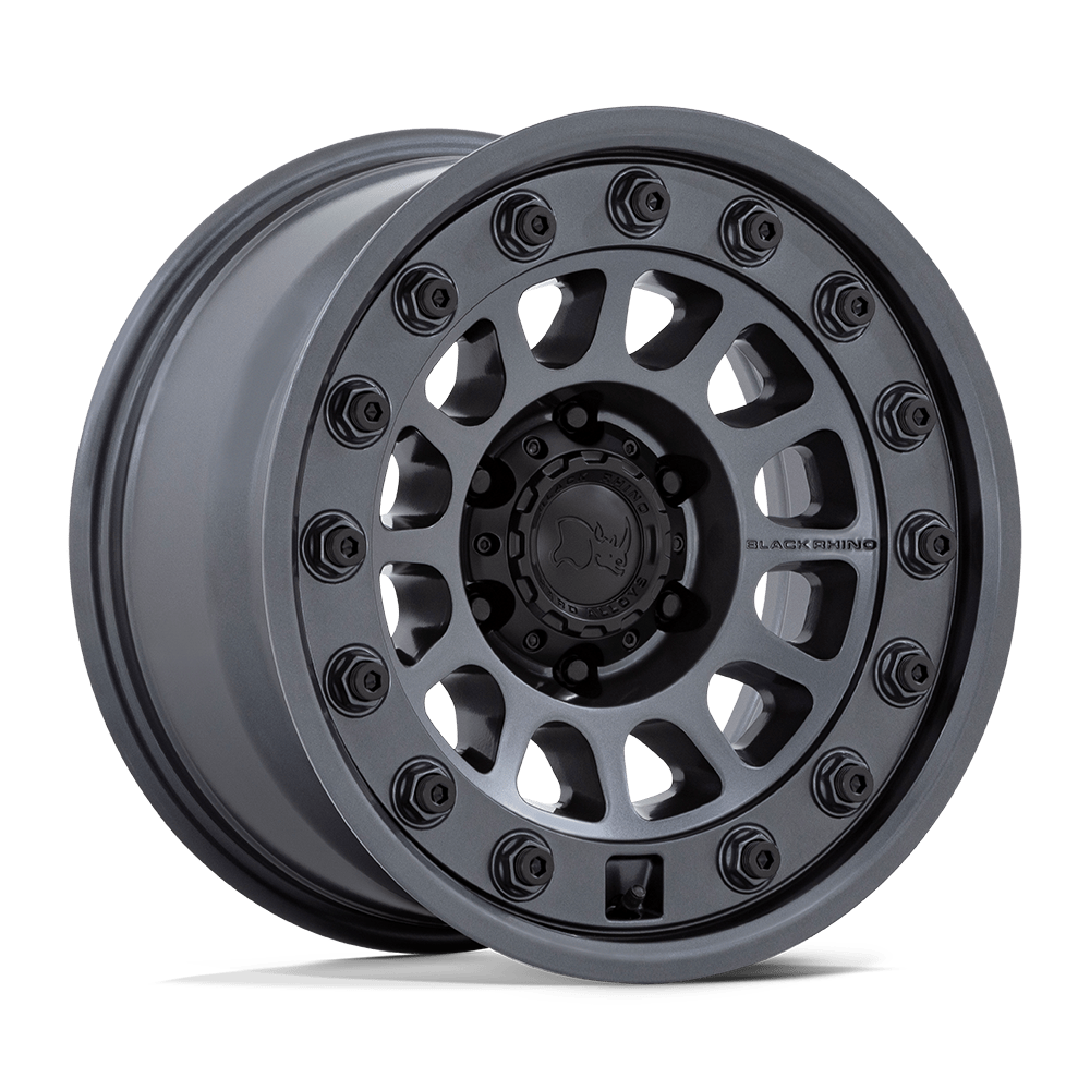 Black Rhino Hard Alloys BR012 Outback 18x8 Matte Gunmetal 32mm ET 84.1mm CB 6x130
