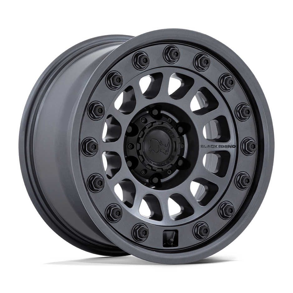 Black Rhino Hard Alloys BR012 Outback 18x8 Matte Gunmetal 32mm ET 84.1mm CB 6x130