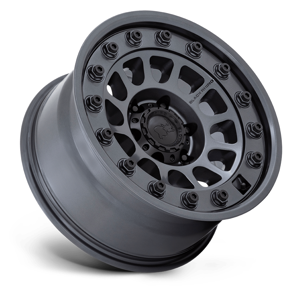 Black Rhino Hard Alloys BR012 Outback 18x8 Matte Gunmetal 32mm ET 84.1mm CB 6x130