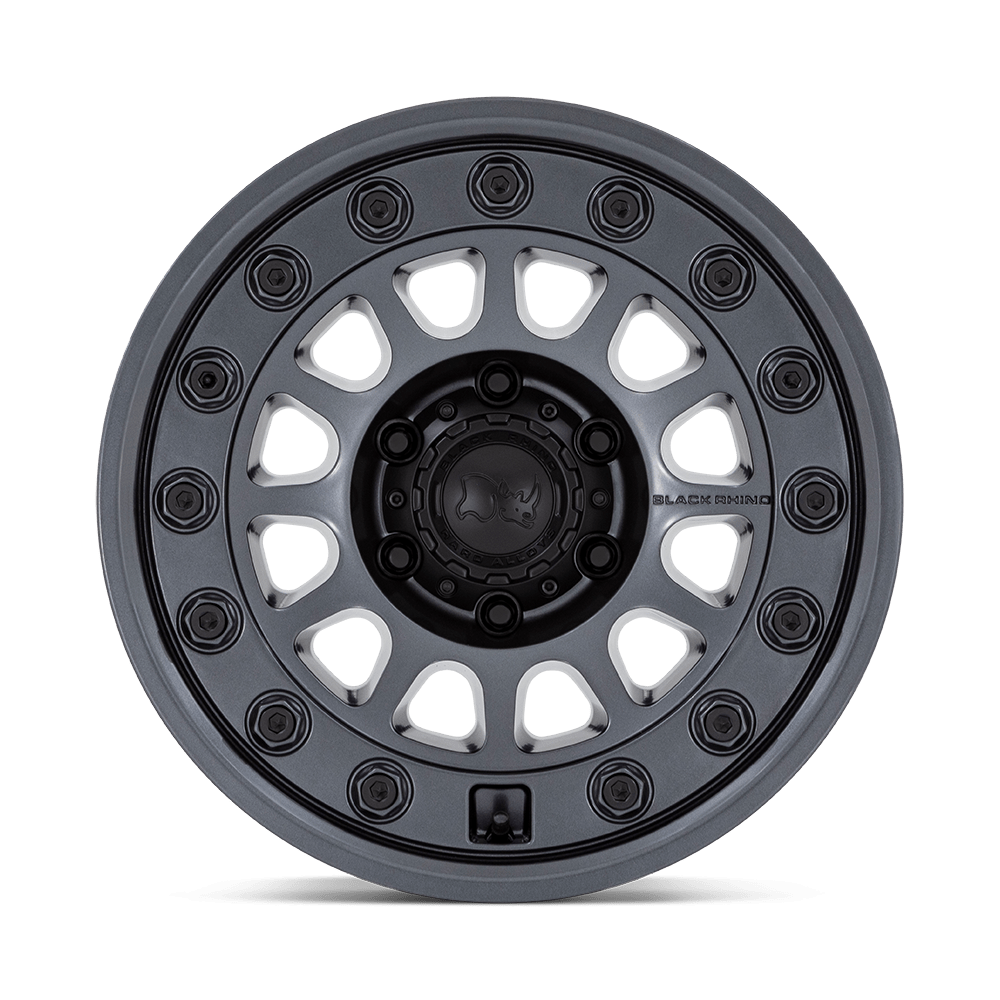 Black Rhino Hard Alloys BR012 Outback 18x8 Matte Gunmetal 32mm ET 84.1mm CB 6x130