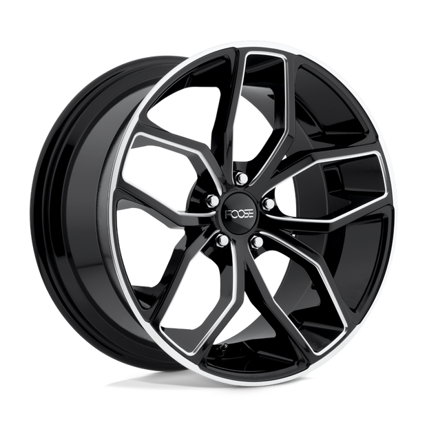 Foose Wheels F150 Outcast 20x10 Gloss Black Milled 40mm ET 72.56mm CB 5x120