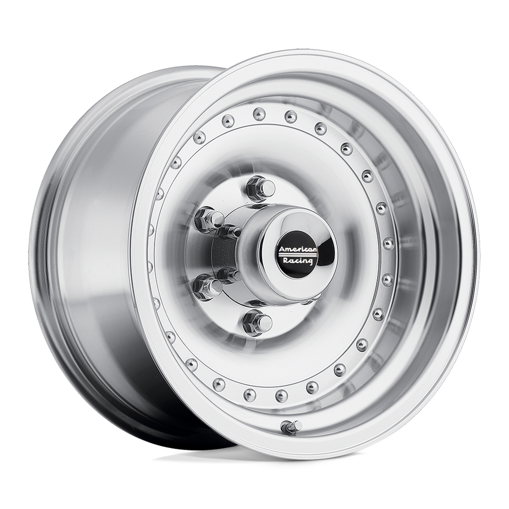 American Racing AR61 Outlaw I 14x7 Machined w/Clear Coat 0mm ET 83.06mm CB 5x120.65