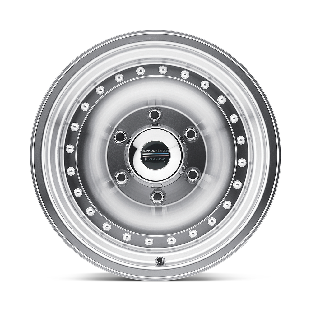 American Racing AR61 Outlaw I 14x7 Machined w/Clear Coat 0mm ET 83.06mm CB 5x120.65