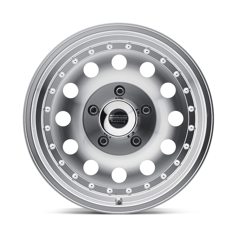 American Racing AR62 Outlaw II 14x6 Machined w/Clear Coat 6mm ET 83.06mm CB 5x114.3