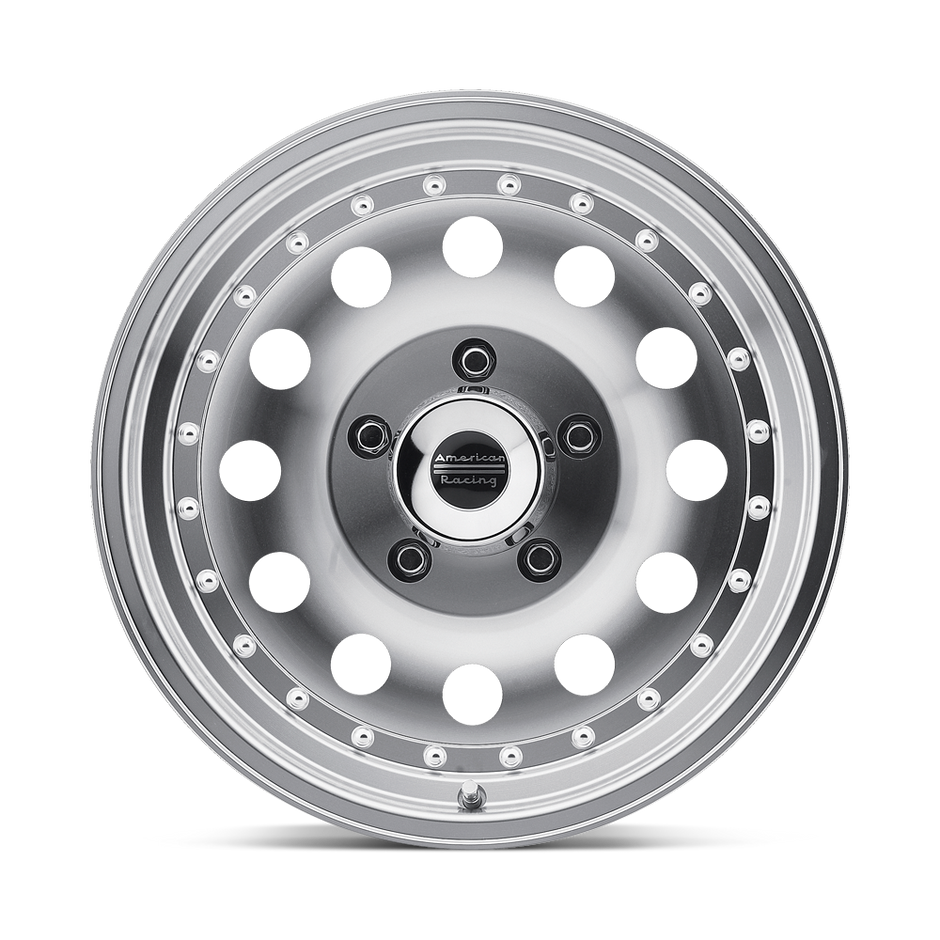 American Racing AR62 Outlaw II 14x6 Machined w/Clear Coat 6mm ET 83.06mm CB 5x114.3
