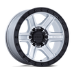 KMC Wheels KM551 Outrun 17x8.5 Machined w/Gloss Black Lip -10mm ET 71.5mm CB 5x127